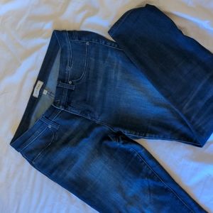 Lila Ryan dark wash cropped jeans